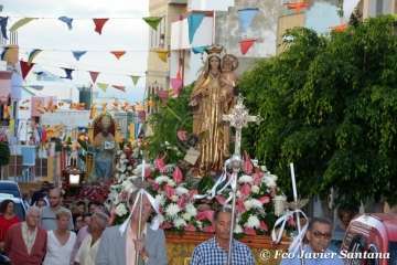 Procesión religiosa en El Ejido (Foto Francisco Javier Santana)